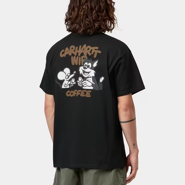 CARHARTT WIP - COFFEE BREAK T-SHIRT BLACK