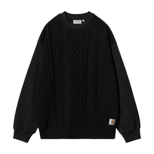 CARHARTT WIP - TRIDON SWEATER BLACK