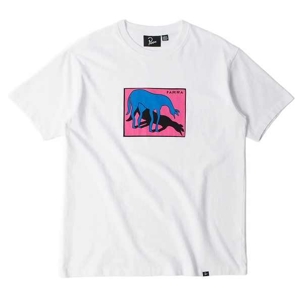 PARRA - SAD HORSE T-SHIRT WHITE
