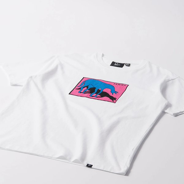 PARRA - SAD HORSE T-SHIRT WHITE