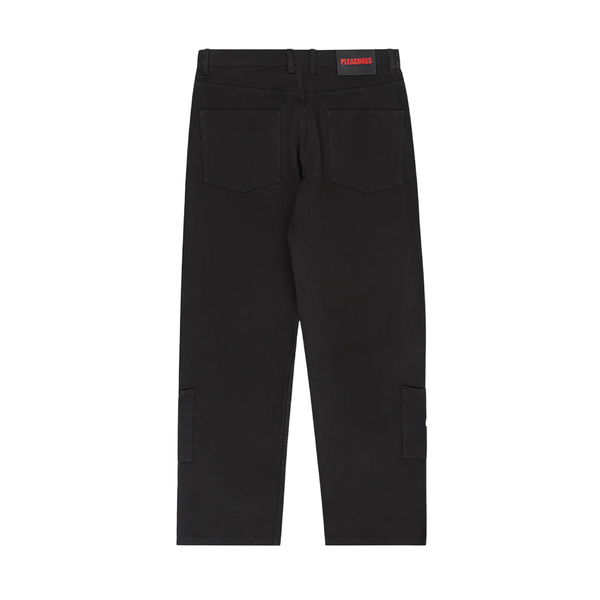 PLEASURES - ZERO WORK PANTS BLACK