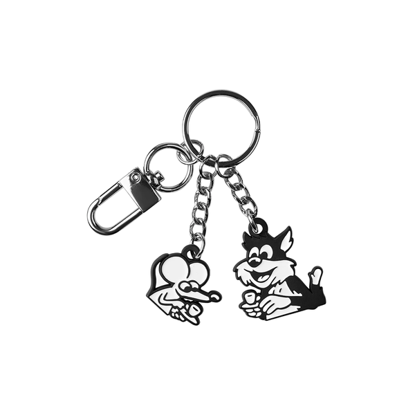 CARHARTT WIP - COFFEE KEYCHAIN BLACK