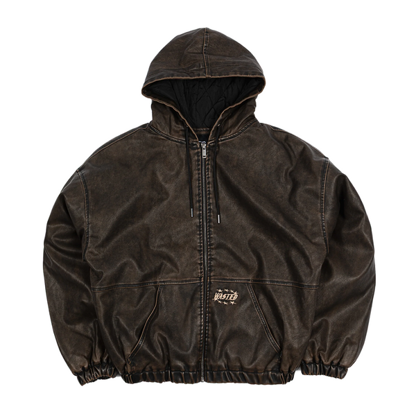 WASTED PARIS - SHELTER JACKET VINTAGE BROWN