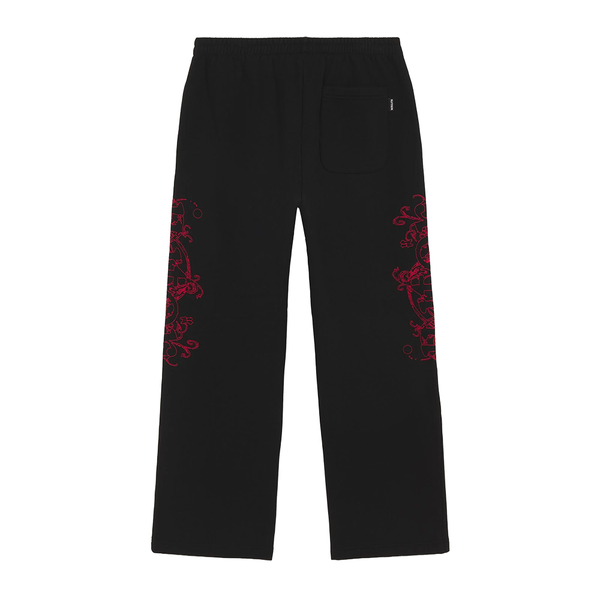 IUTER - CHAOS WIDE LEG SWEATPANTS BLACK