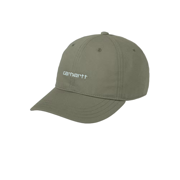 CARHARTT WIP - CANVAS SCRIPT CAP LEAF