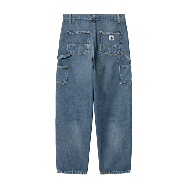 CARHARTT WIP - W' BRANDON DOUBLE KNEE BLUE DARK USED WASH