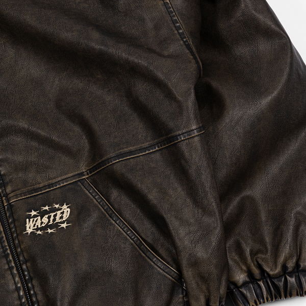 WASTED PARIS - SHELTER JACKET VINTAGE BROWN