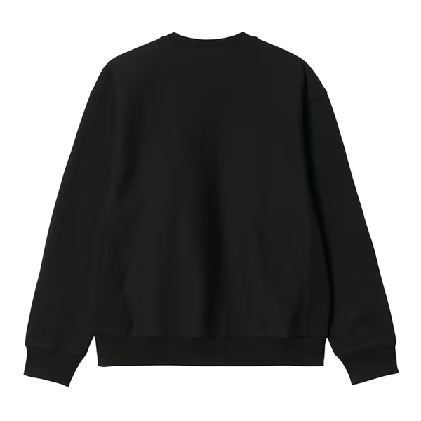 CARHARTT WIP - AMERICAN SCRIPT SWEAT BLACK