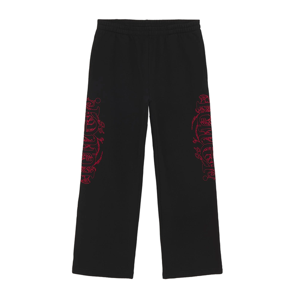 IUTER - CHAOS WIDE LEG SWEATPANTS BLACK