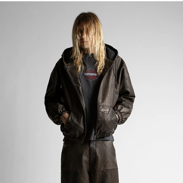 WASTED PARIS - SHELTER JACKET VINTAGE BROWN