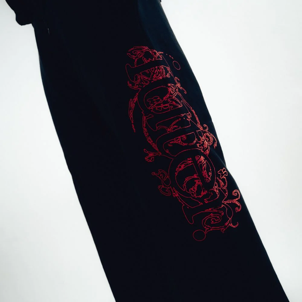 IUTER - CHAOS WIDE LEG SWEATPANTS BLACK