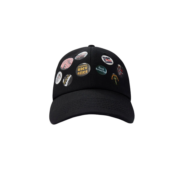 PLEASURES - BUTTONS CAP BLACK