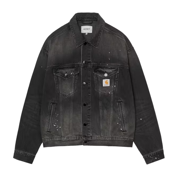 CARHARTT WIP - HELSTON JACKET DESTROY BLACK