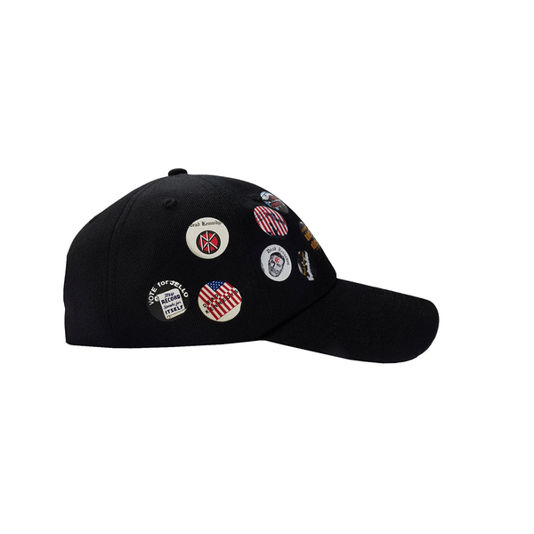 PLEASURES - BUTTONS CAP BLACK