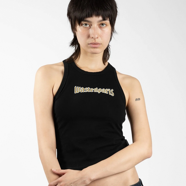 WASTED PARIS - W' TANK TOP UNITED BLACK