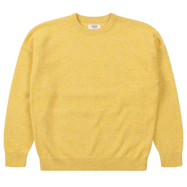 WEMOTO - SHANE VEGAN KNIT PULLOVER YELLOW