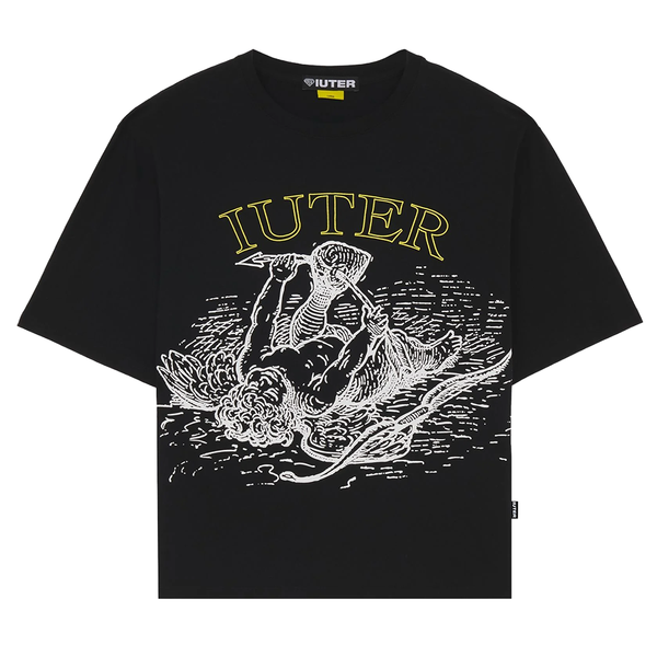 IUTER - DAMAGE TEE BLACK
