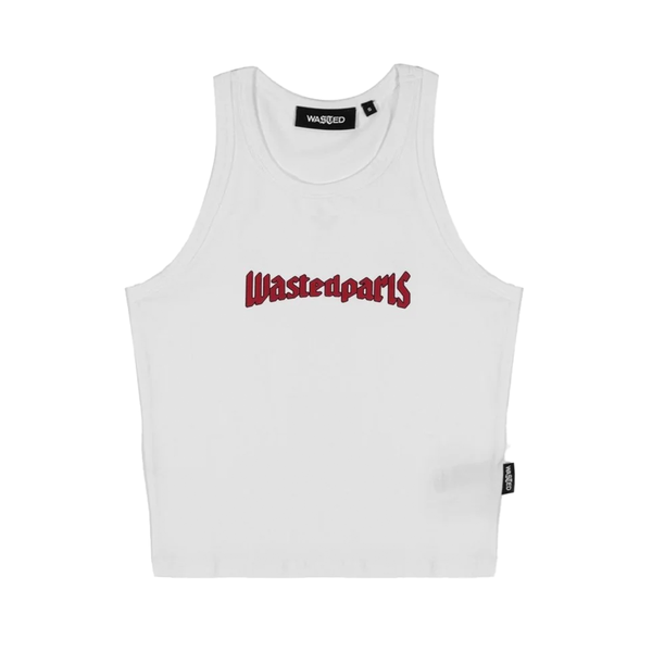 WASTED PARIS - W' TANK TOP UNITED WHITE