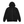 WASTED PARIS - HOODIE ZIP KINGDOM CURVE BLACK