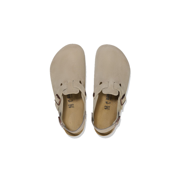 BIRKENSTOCK - TOKIO SUEDE LEATHER TAUPE