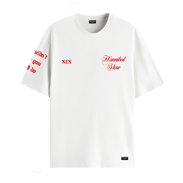 HANNIBAL STORE - XIX T-SHIRT WHITE