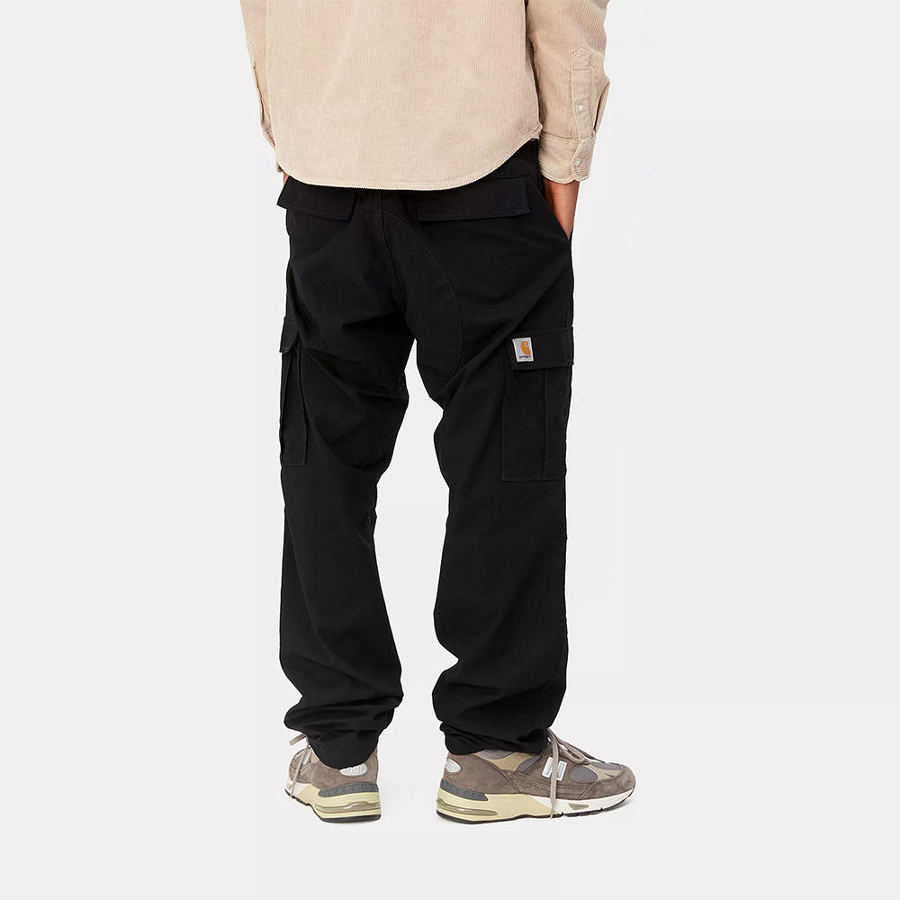 CARHARTT WIP - AVIATION PANT BLACK RINSED L32