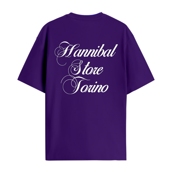 HANNIBAL STORE - SCRIPT T-SHIRT PURPLE