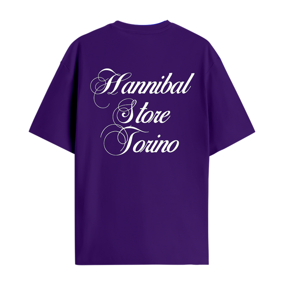 HANNIBAL STORE - SCRIPT T-SHIRT PURPLE