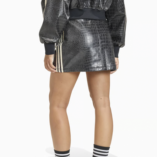 ADIDAS ORIGINALS - PLEATHER SKIRT BLACK