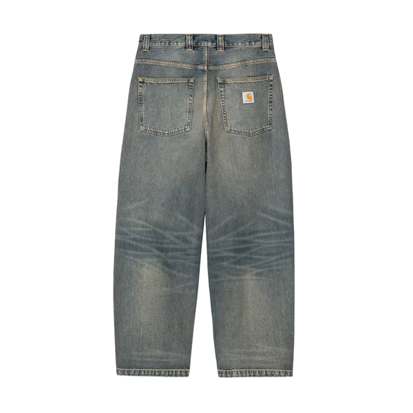 CARHARTT WIP - BRANDON PANT BLUE WORN USED WASH