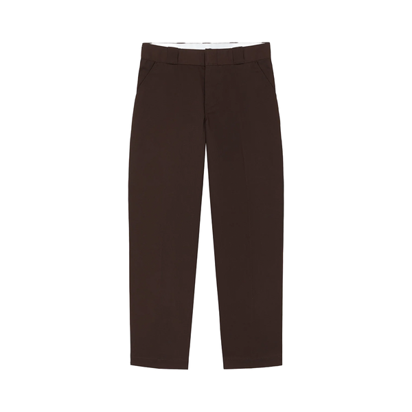 DICKIES - WORK PANT LOOSE FIT TAPERED LEG DARK BROWN
