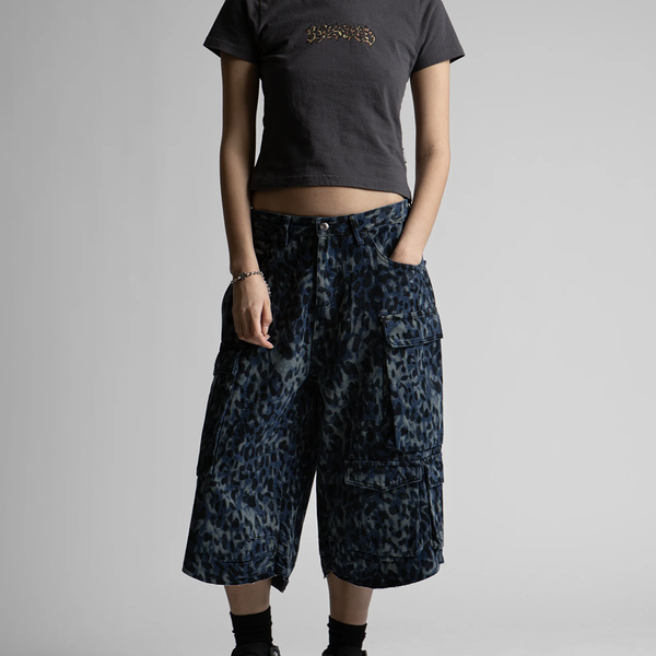 WASTED PARIS - CHEETAH GRANT SHORT BLUE CAMO