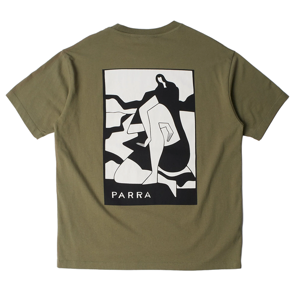 PARRA - WAITING FOR YOU T-SHIRT GREEN