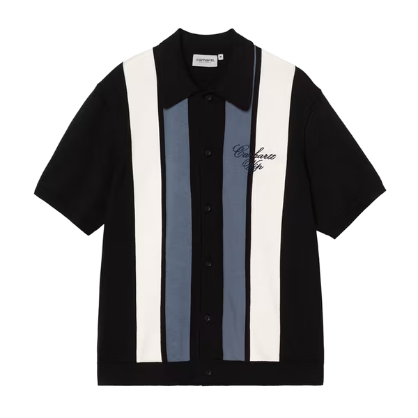 CARHARTT WIP - S/S MELLO KNIT BLACK