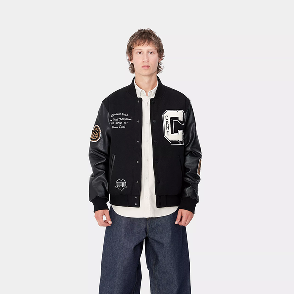 CARHARTT WIP - BROWN DUCKS BOMBER BLACK