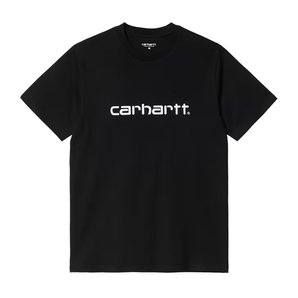 CARHARTT WIP - SCRIPT T-SHIRT BLACK/WHITE