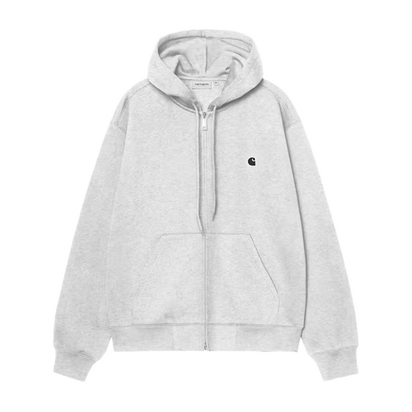CARHARTT WIP - HOODED MACK JACKET ASH HEATHER/GREY