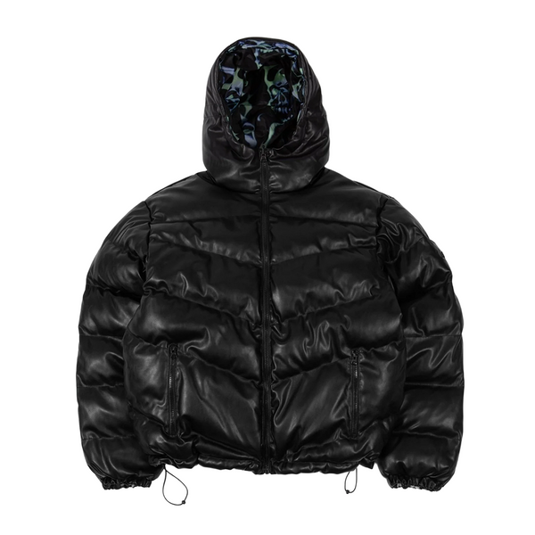 WASTED PARIS - PUFFER REVERSIBLE JACKET SKULL BLACK