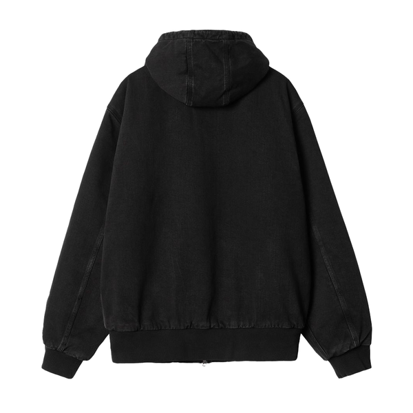 CARHARTT WIP - OG ACTIVE RIVET JACKET BLACK STONE WASHED