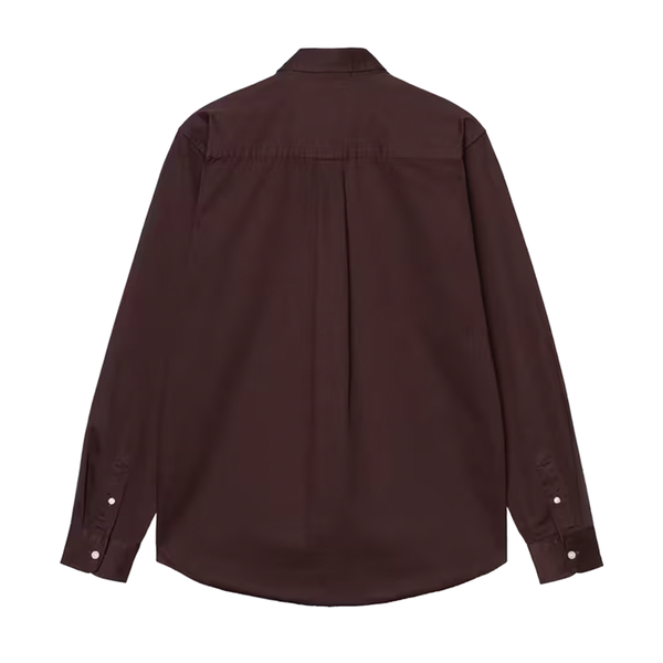 CARHARTT WIP - LS MADISON SHIRT PALISANDER/WAX