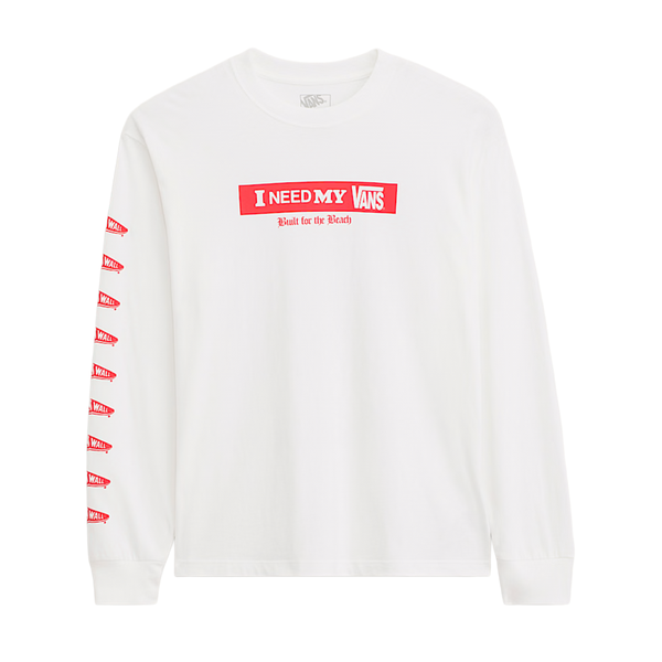 VANS - I NEED MY LS WHITE