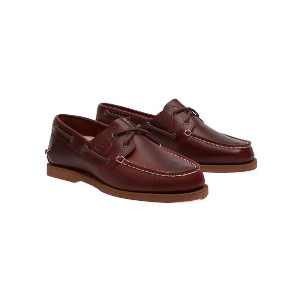 TIMBERLAND - W' CLASSIC BOAT SHOE BURGUNDY FULL GRAIN