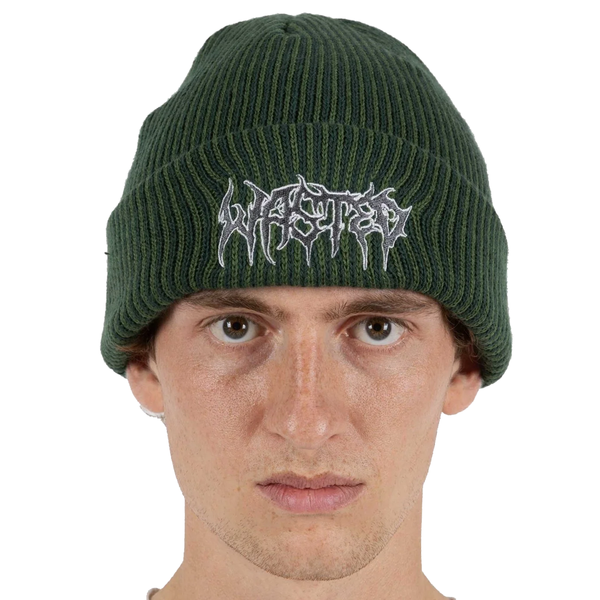 WASTED PARIS - BEANIE TWO TONES FEELER GREEN