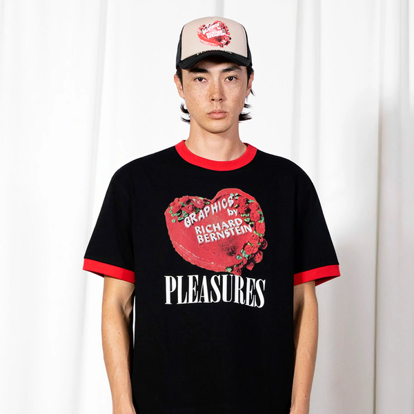 PLEASURES - CAKE RINGER SHIRT BLACK