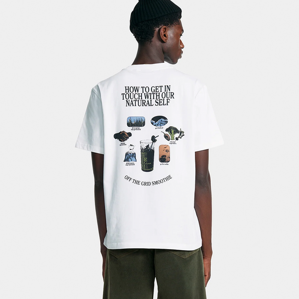 DAILY PAPER - SMOOTHIE T-SHIRT WHITE