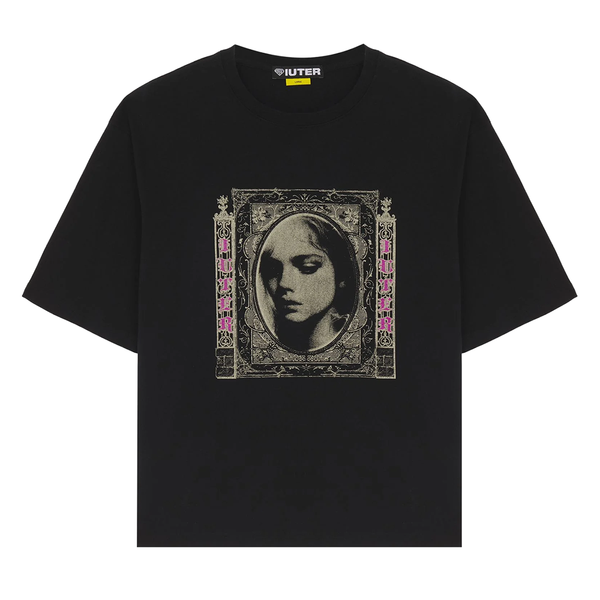 IUTER - FALLEN LOVE TEE BLACK
