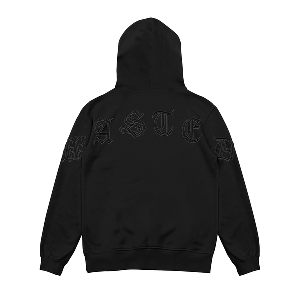 WASTED PARIS - HOODIE ZIP KINGDOM CURVE BLACK