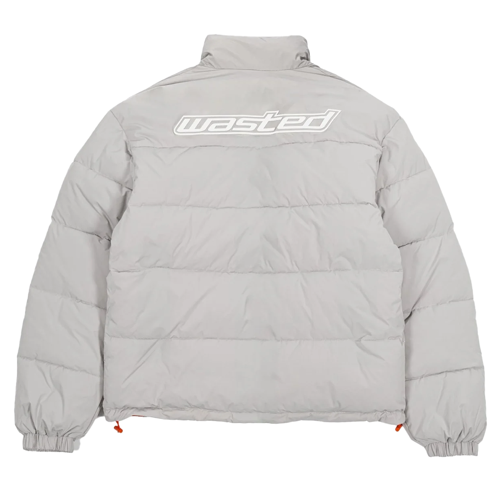 WASTED PARIS - PULSE PUFFER JACKET SILVER