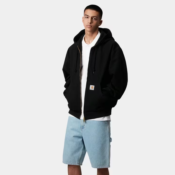 CARHARTT WIP - OG ACTIVE JACKET BLACK RINSED