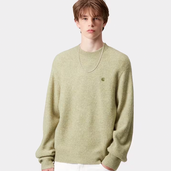 CARHARTT WIP - CURTIS SWEATER BRASS